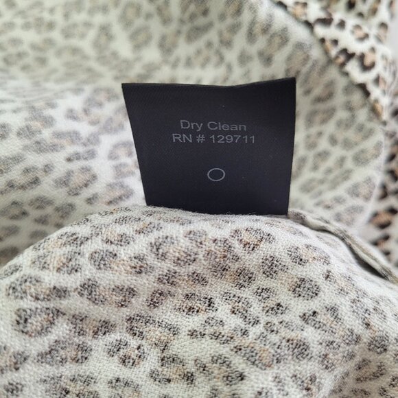 Jenni Kayne Dress Womens M Leopand Print TShirt Dress‎ Short Sleeve Viscose - Picture 10 of 13